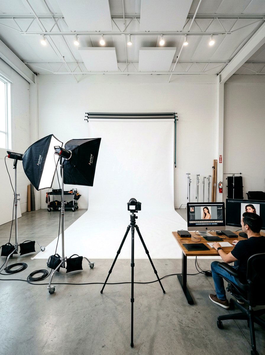 Photography Studio Setup - 30 bonus room ideas