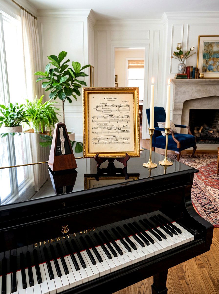 Piano Top Decoration - 30 decorative object styling ideas