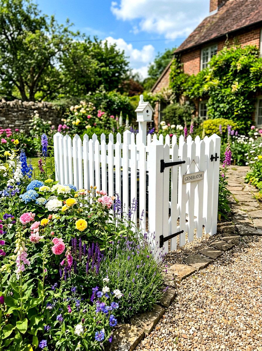 Picket Fence Generator Cover - 30 generator enclosure ideas