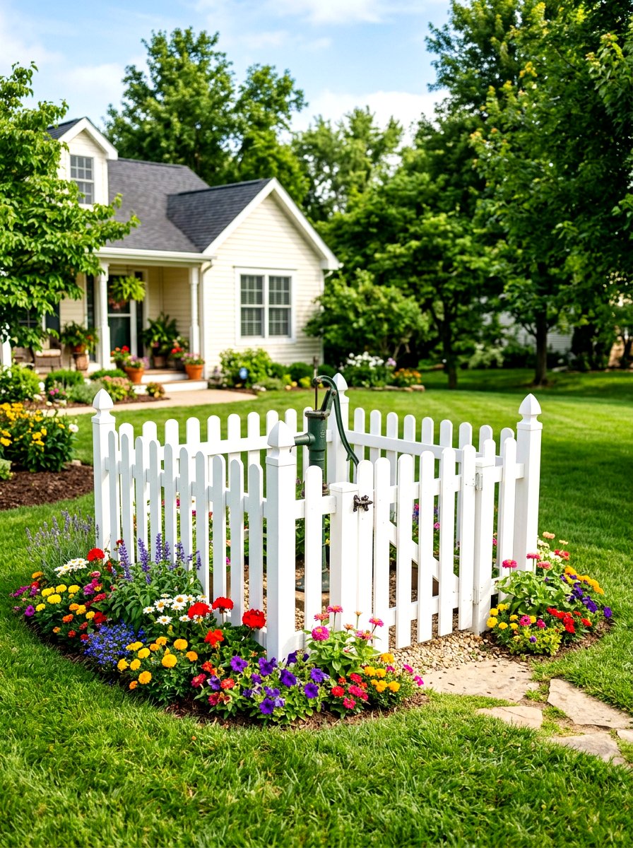 Picket fence pump surround - 30 pool equipment enclosure ideas