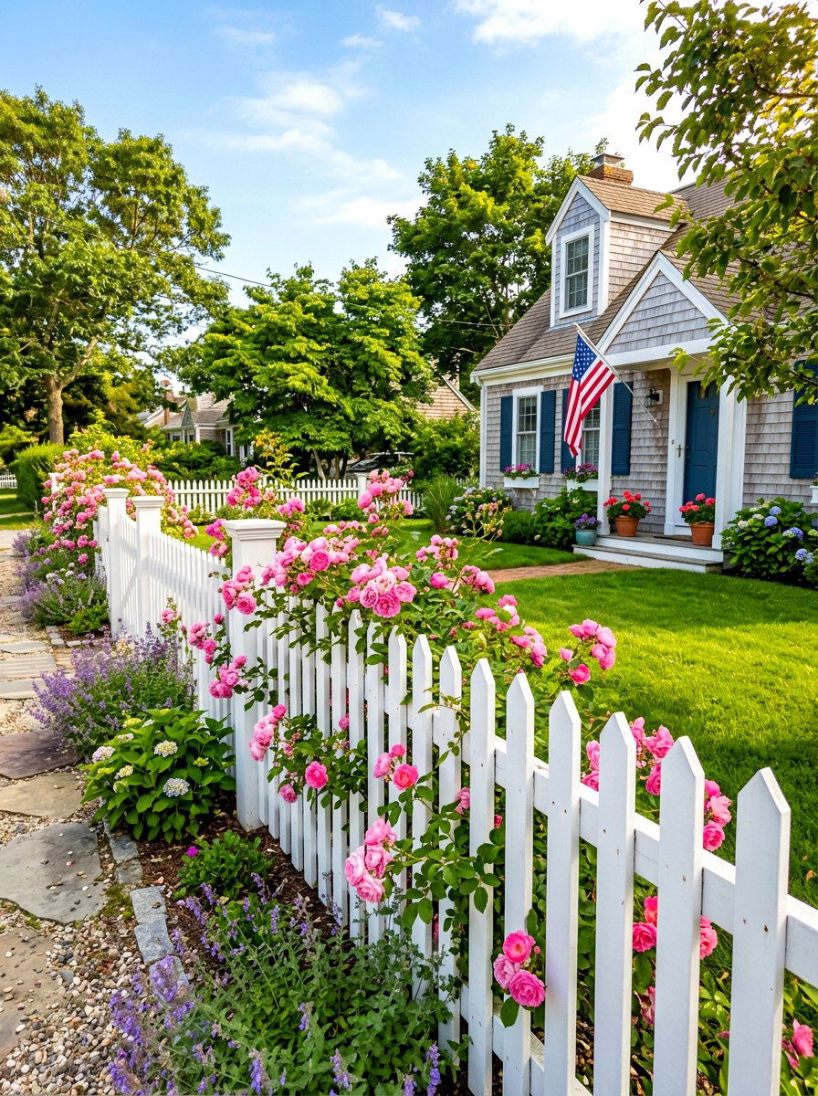 Picket fence - 30 Cape Cod exterior ideas