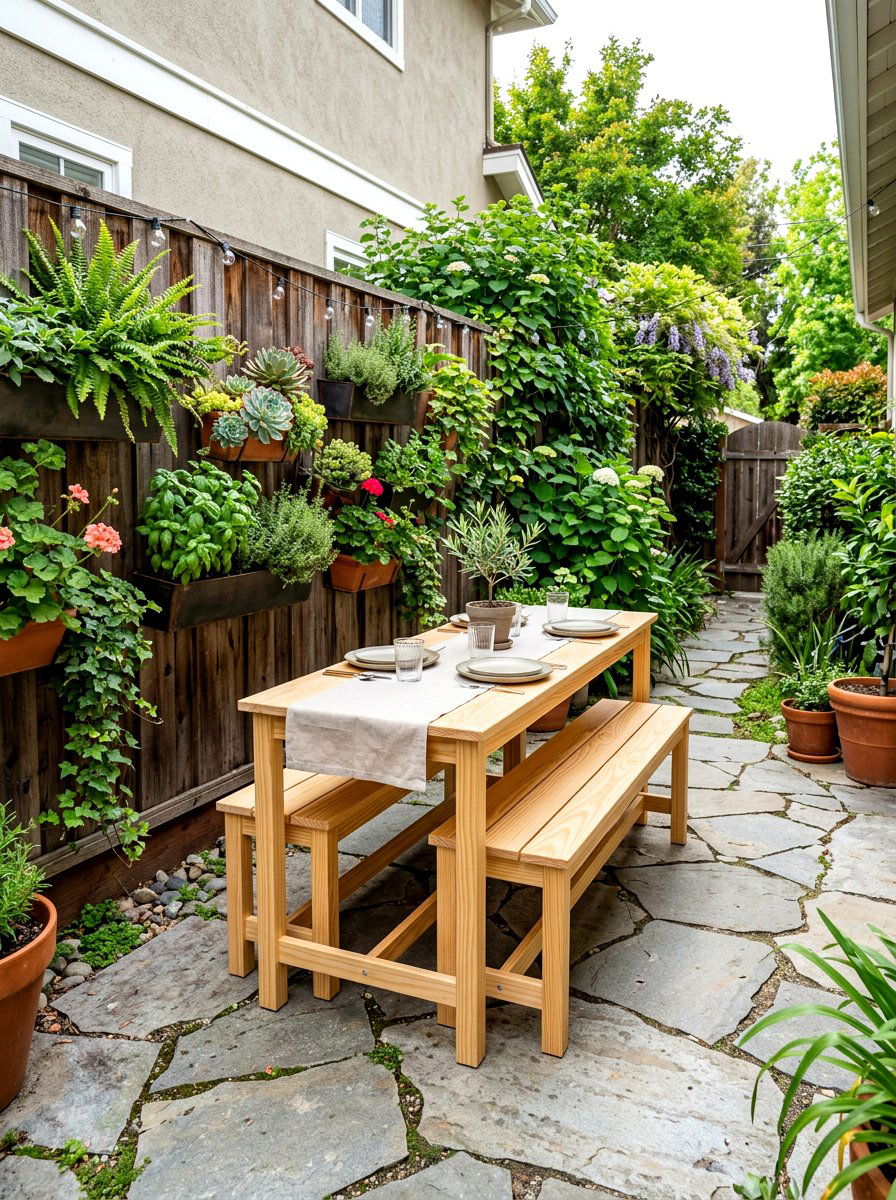 Picnic Table For Narrow Patio - 30 picnic table patio ideas