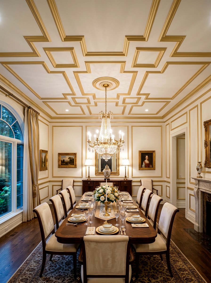 Picture Frame Molding Ceiling - 30 decorative molding ideas