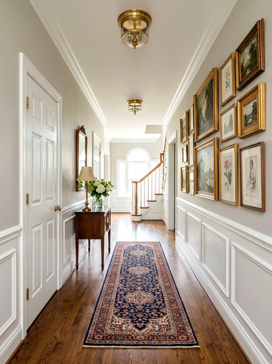 Picture Frame Wainscoting - 30 wainscoting ideas