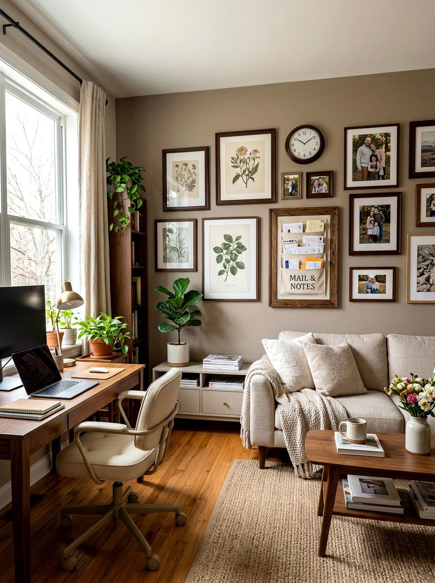 Picture Frame Wall File - 30 paper file wall ideas