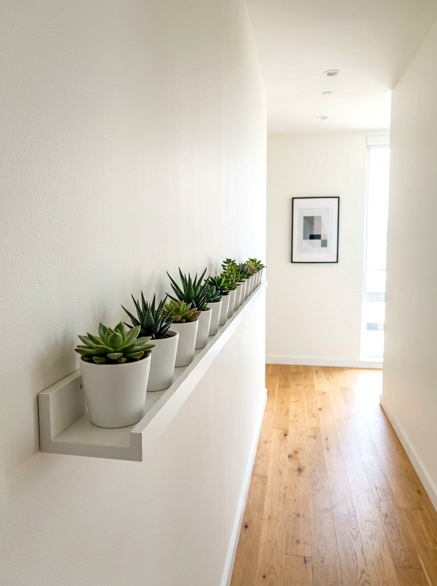 Picture Ledge For Small Succulents - 30 bedroom plant shelf ideas