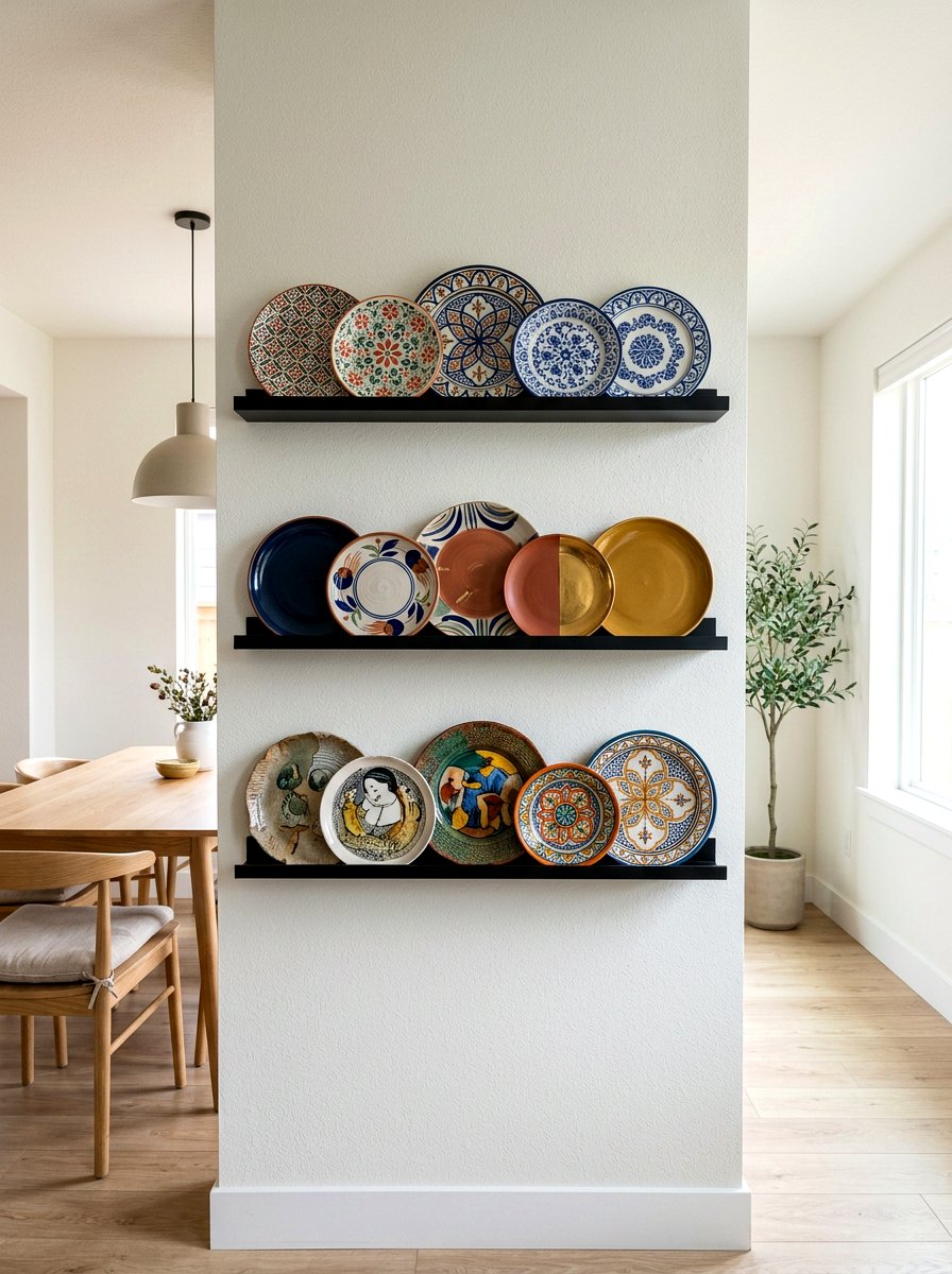 Picture Ledge Plate - 30 dish display ideas