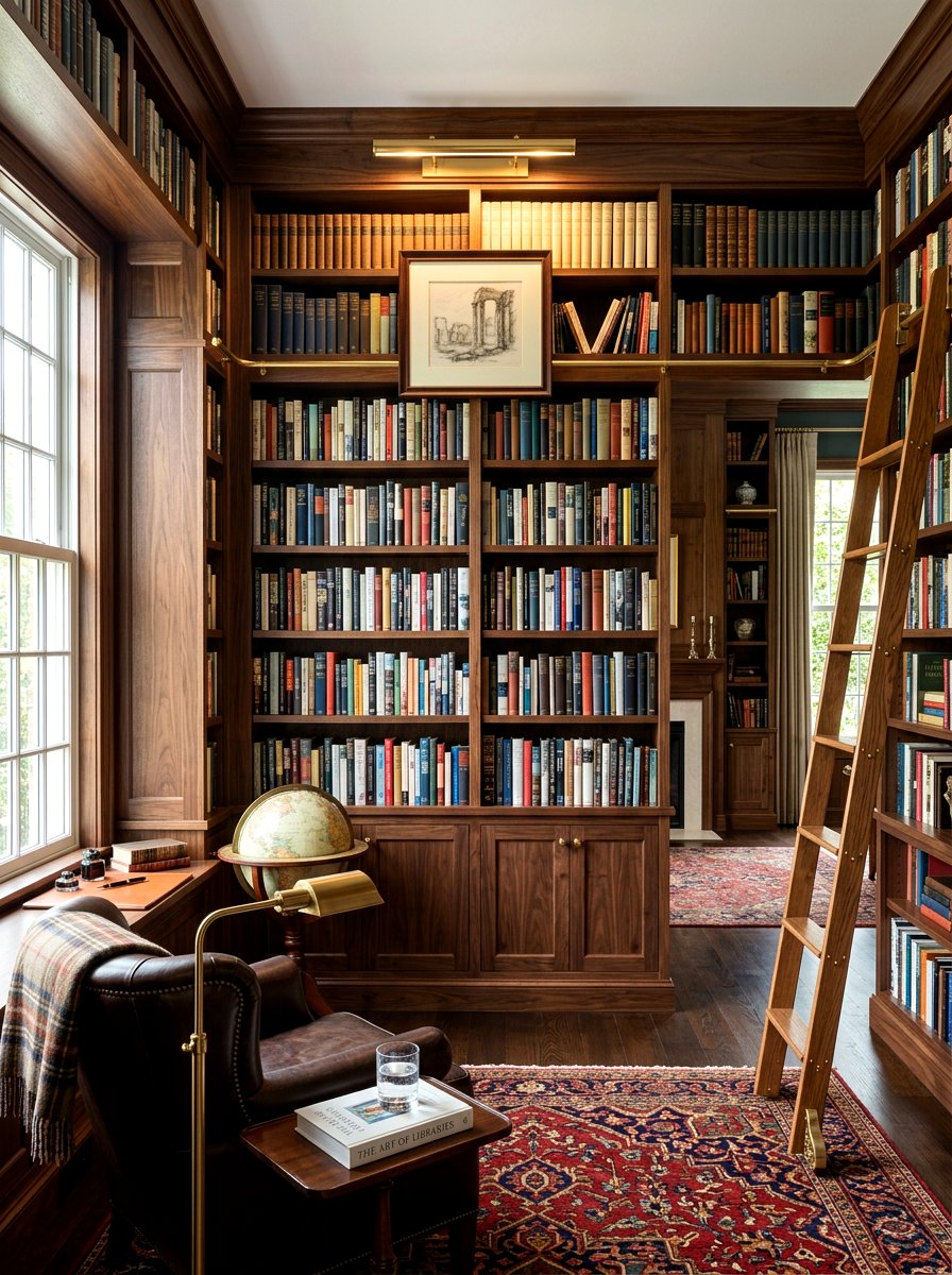 Picture Light Over Bookshelf - 30 picture light ideas