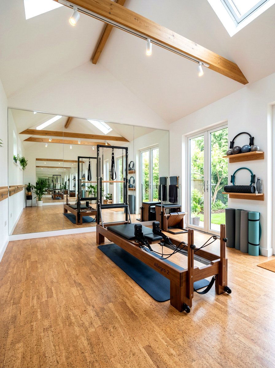 Pilates Studio Shed - 30 she shed ideas