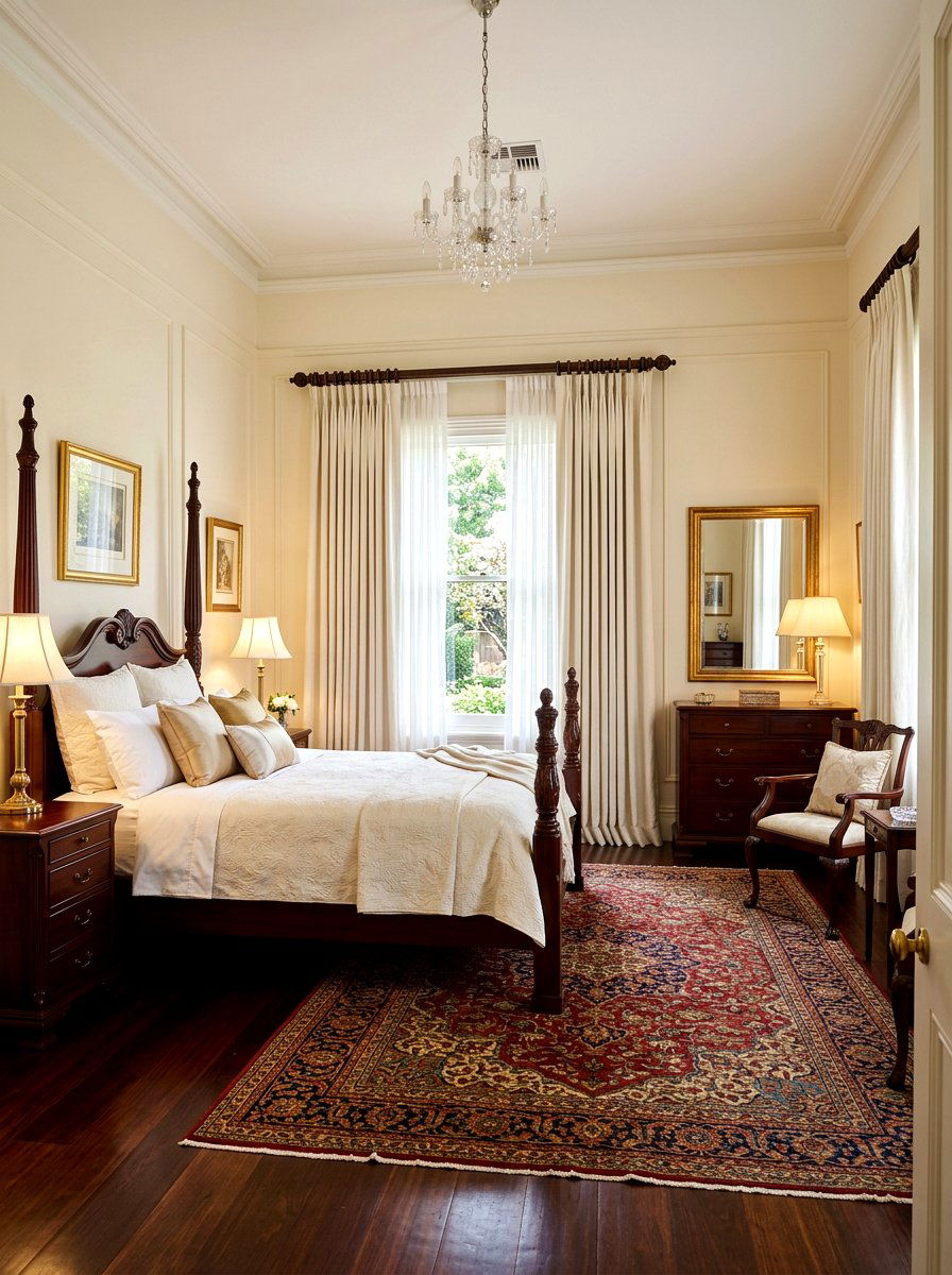 Pinch pleat curtains - 30 bedroom curtain layering ideas aesthetic