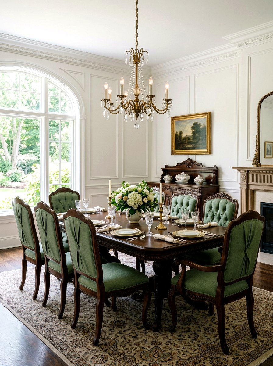 Pinch pleat dining chair back - 30 pleated dining chair ideas