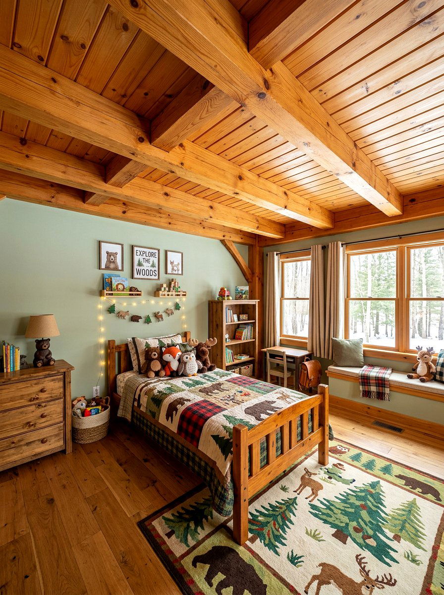 30 Rustic Beam Ceiling Ideas to Add Warmth and Character