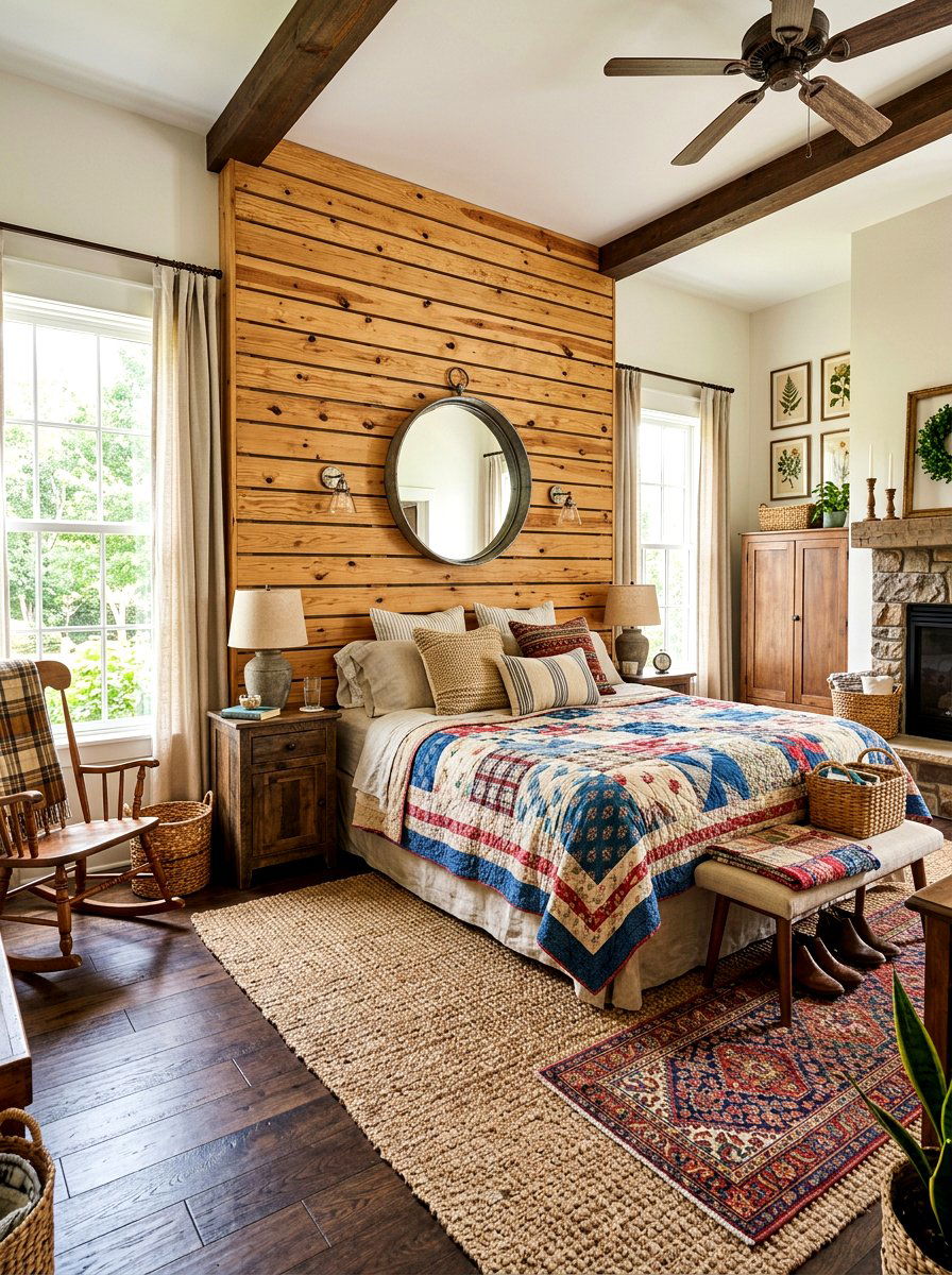 Pine Wood Slat Wall - 30 slat wall headboard ideas