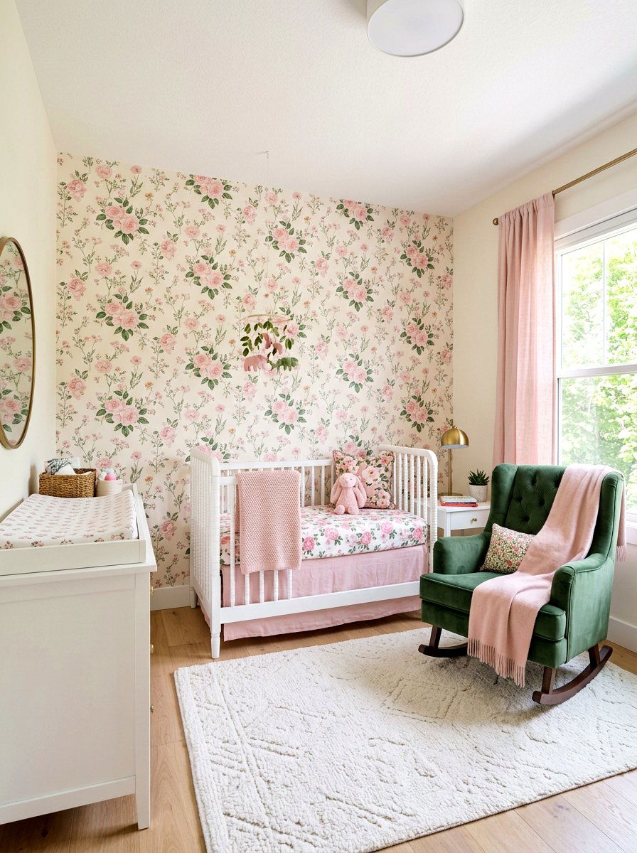 Pink And Green Color Palette - 30 southern prep decor ideas