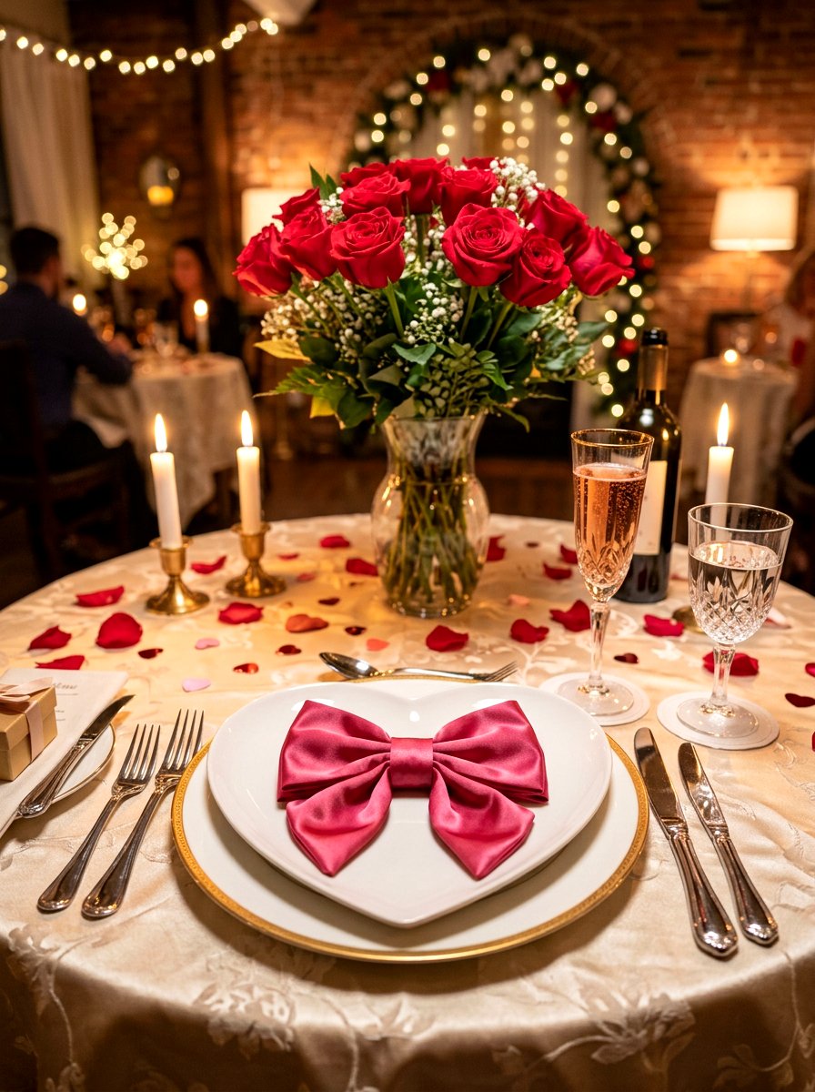 Pink Bow Napkin - 30 bow napkin ideas