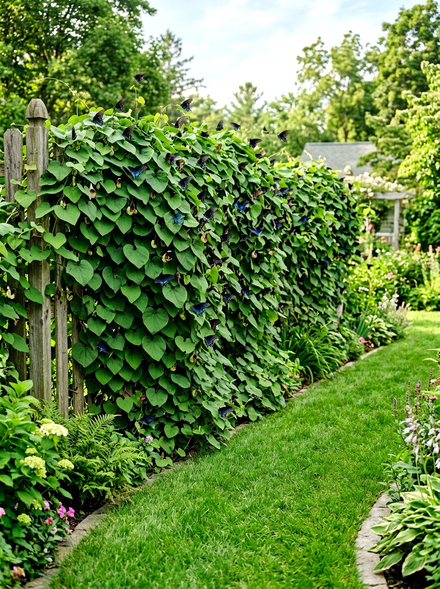 Pipevine Butterfly Wall - 30 butterfly host plant garden ideas