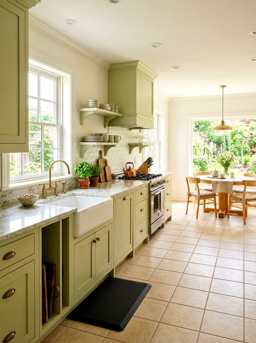 Pistachio Green Kitchen - 30 green kitchen ideas
