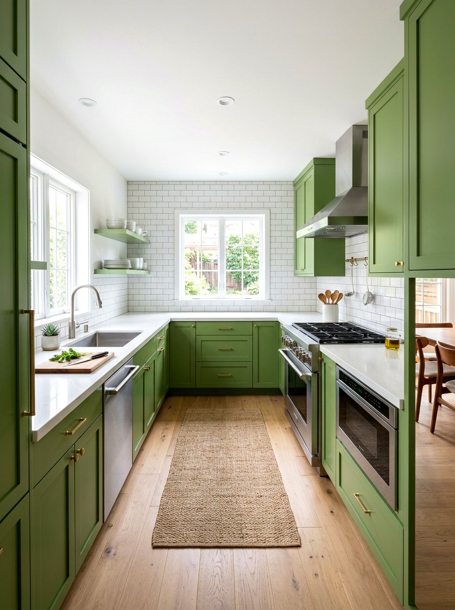 Pistachio kitchen quartz countertops - 30 pistachio kitchen ideas