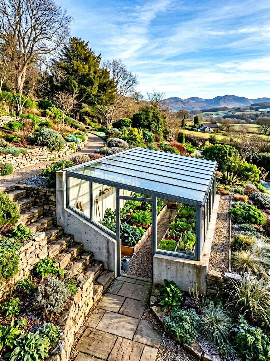 Pit Greenhouse - 30 modern greenhouse ideas