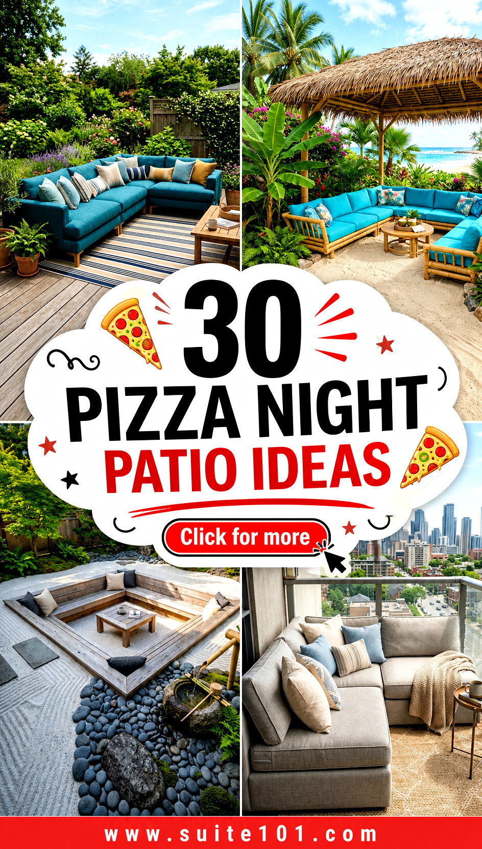 Pizza Night Patio Ideas 30 Fun Tablescapes for Friends - Pizza Night Patio Ideas: 30 Fun Tablescapes for Friends