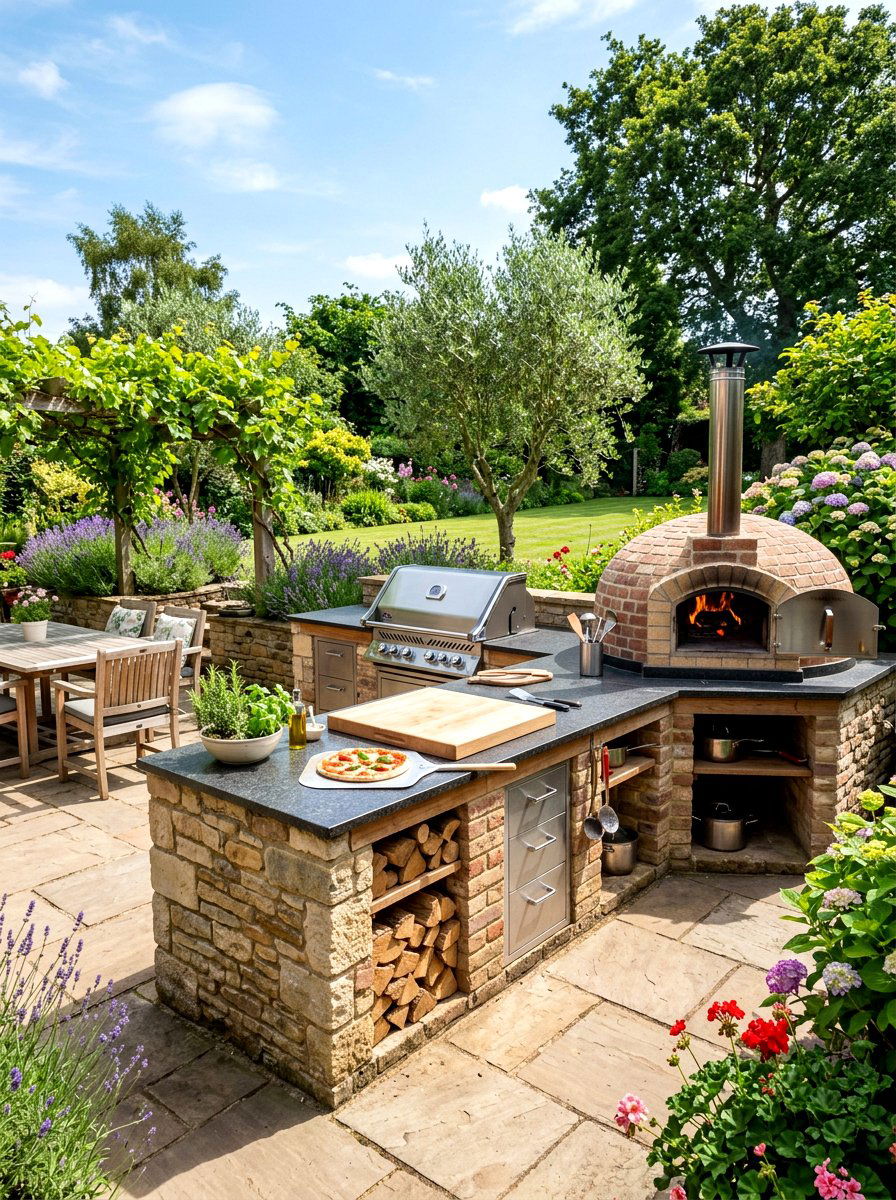 Pizza Oven And Grill Combo - 30 outdoor pizza oven ideas