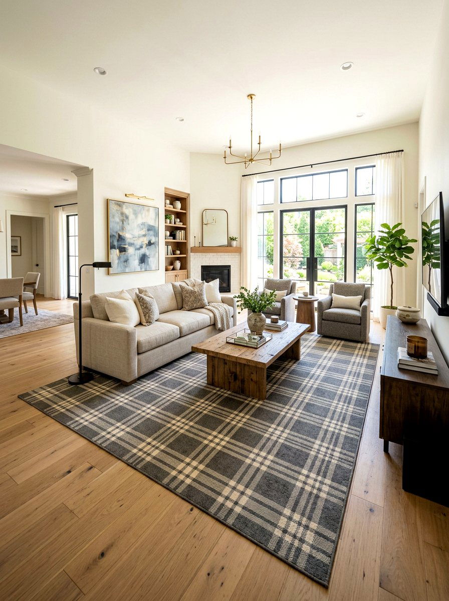 30 Plaid Decor Ideas to Add Cozy Charm to Any Room Today