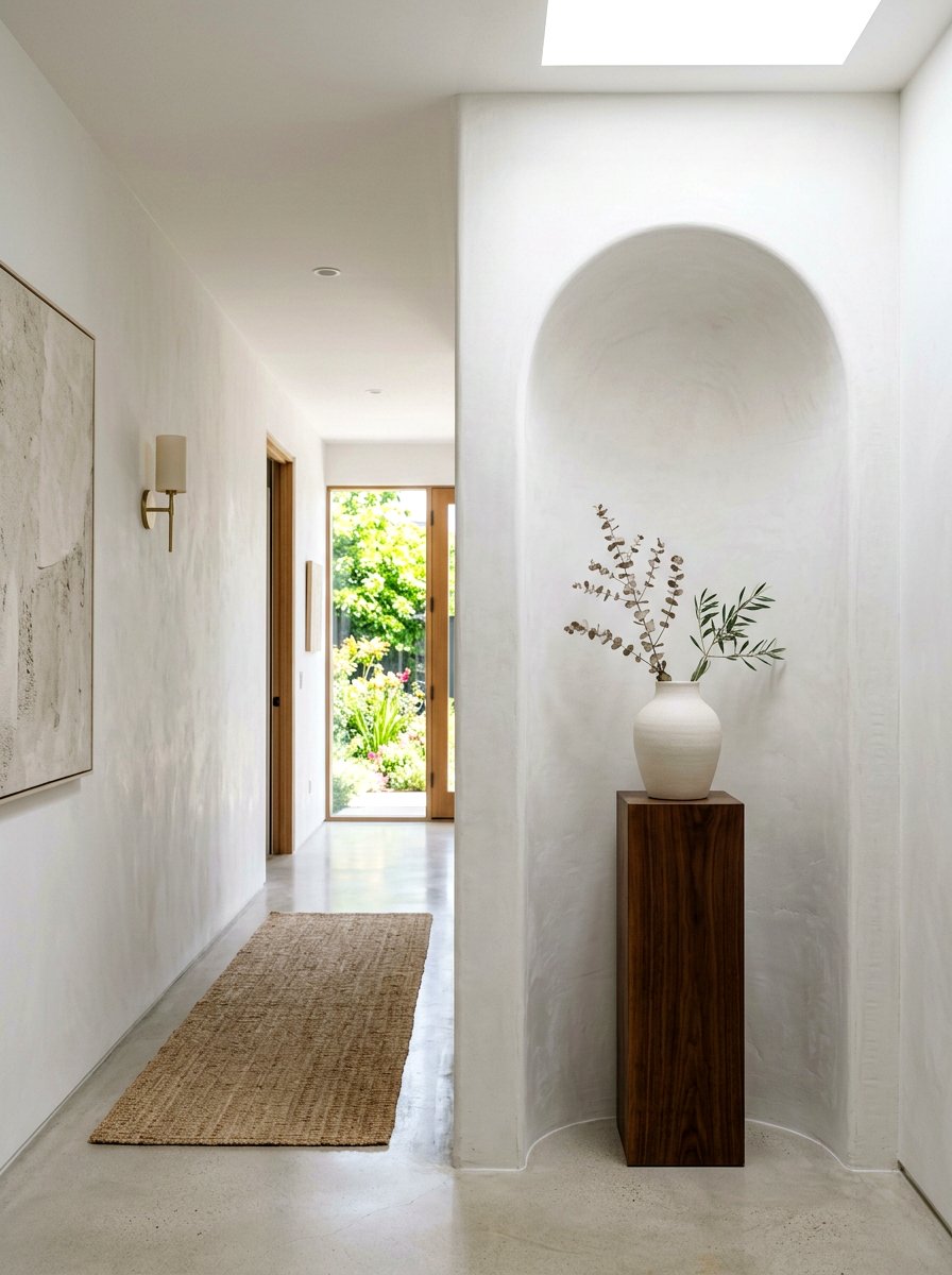Plaster Arched Alcove - 30 interior arch ideas