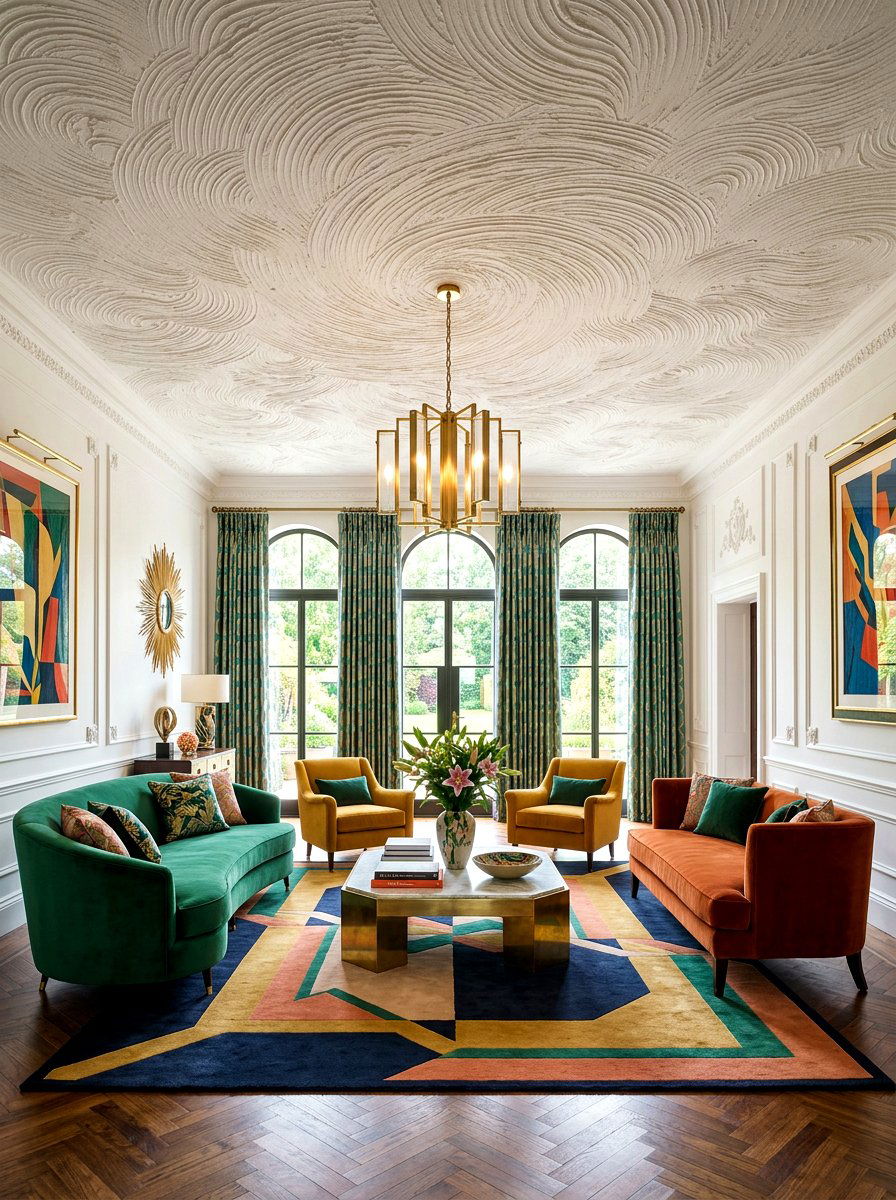 Plaster Ceiling Texture - 30 plaster wall ideas