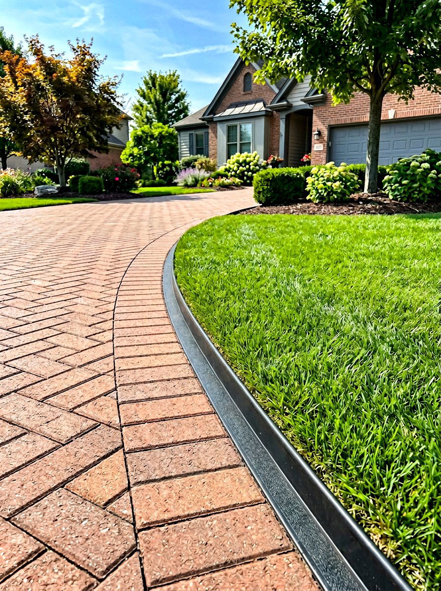 Plastic Driveway Edging - 30 driveway border ideas