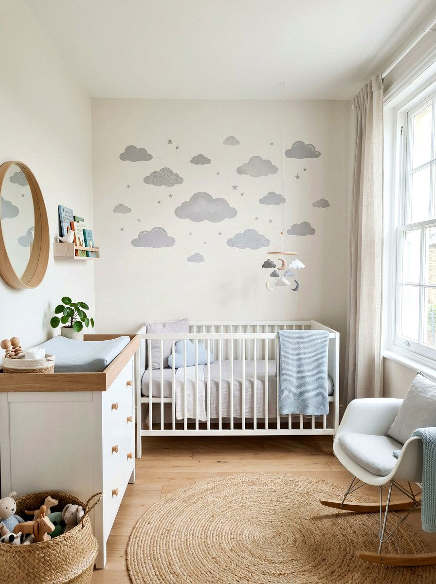 Plastic Free Wall Decals - 30 sustainable nursery ideas
