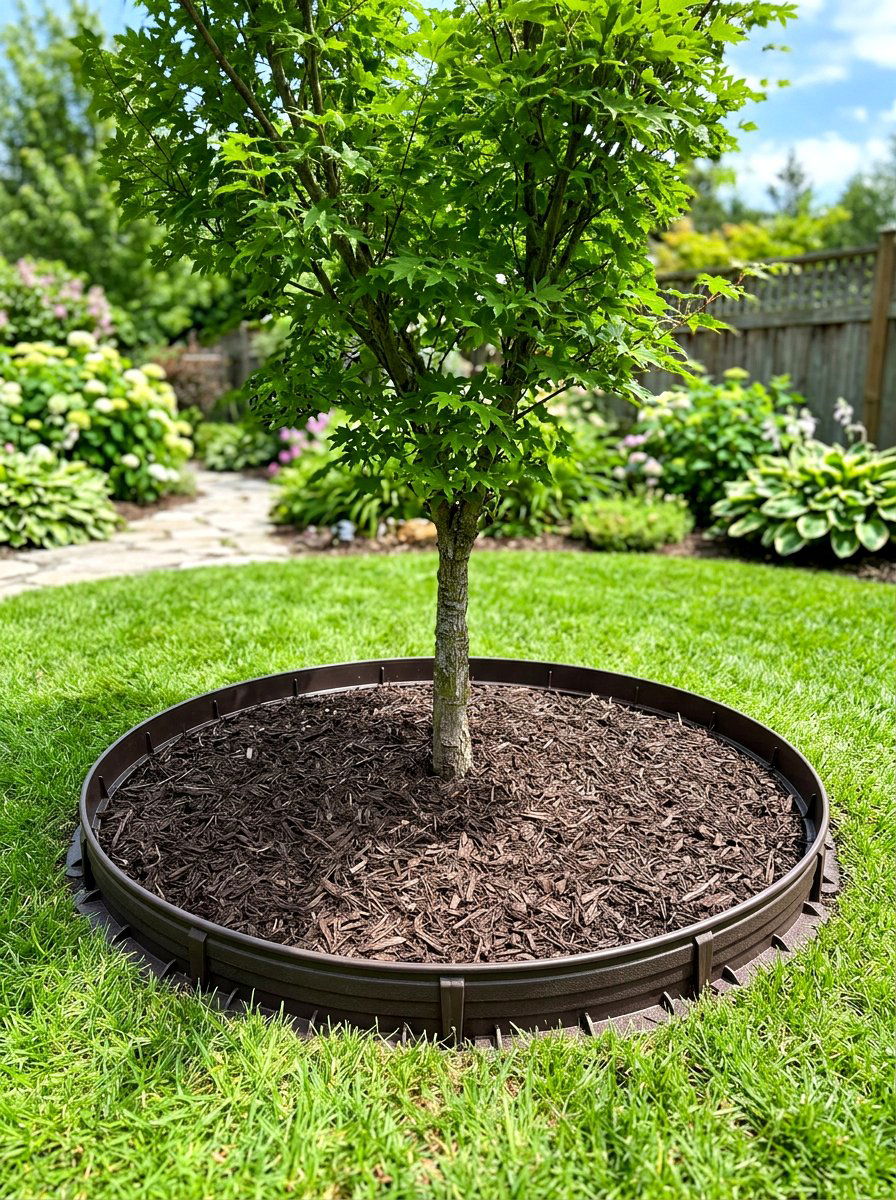 Plastic landscape edging - 30 garden edging ideas