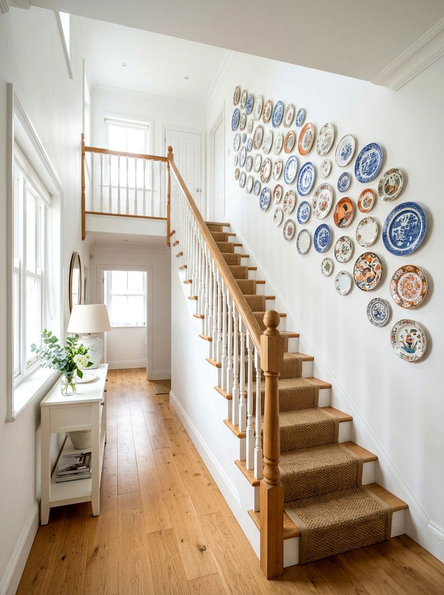 Plate Hanger Gallery - 30 vintage china display ideas