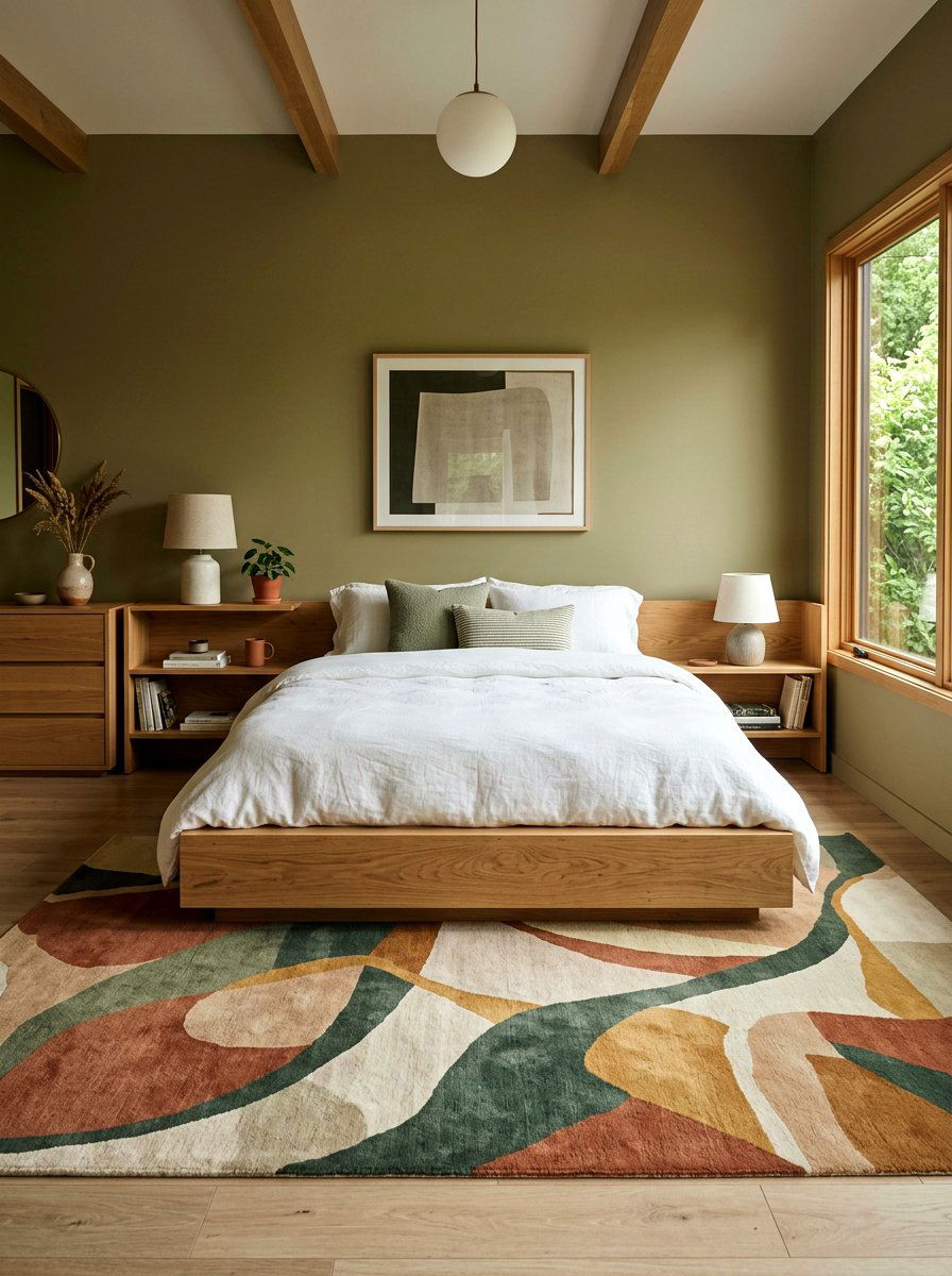 Platform Bed Bedroom - 30 seventies bedroom ideas