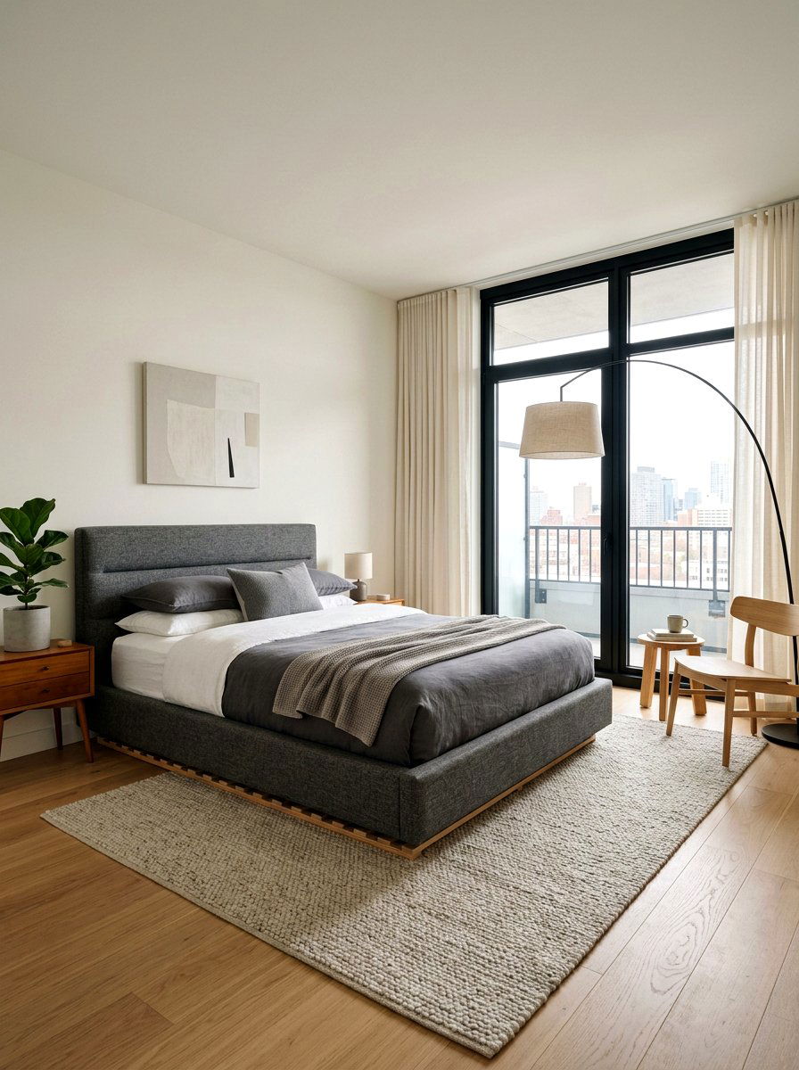 Platform Upholstered Bed - 30 upholstered bed ideas