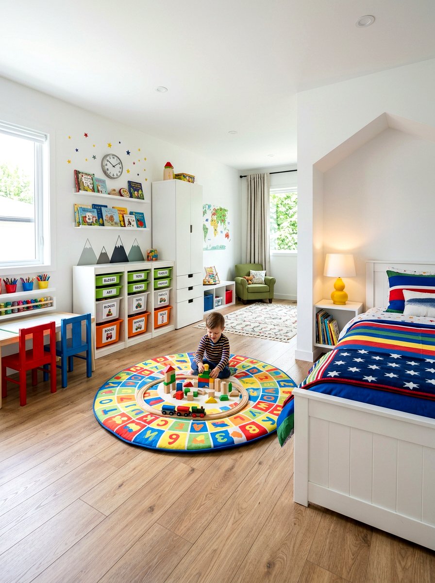 Playroom Combo Room - 30 Pinterest kids room ideas
