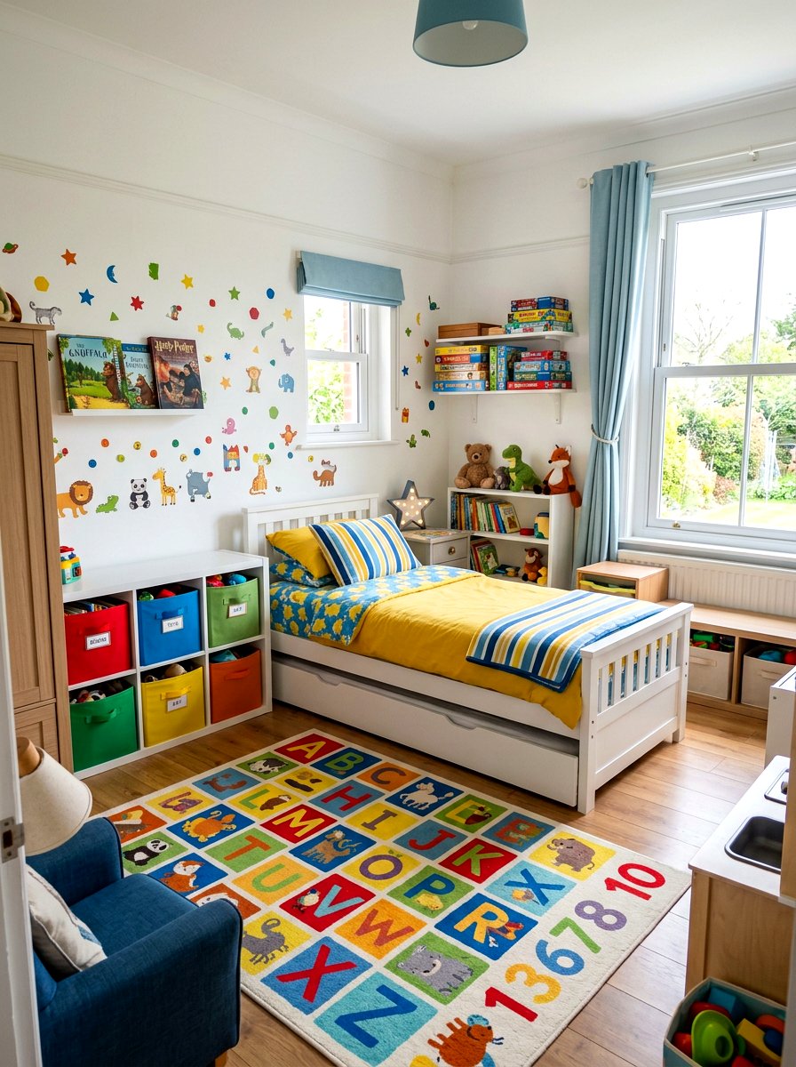 Playroom Guest Room - 30 trundle guest room ideas