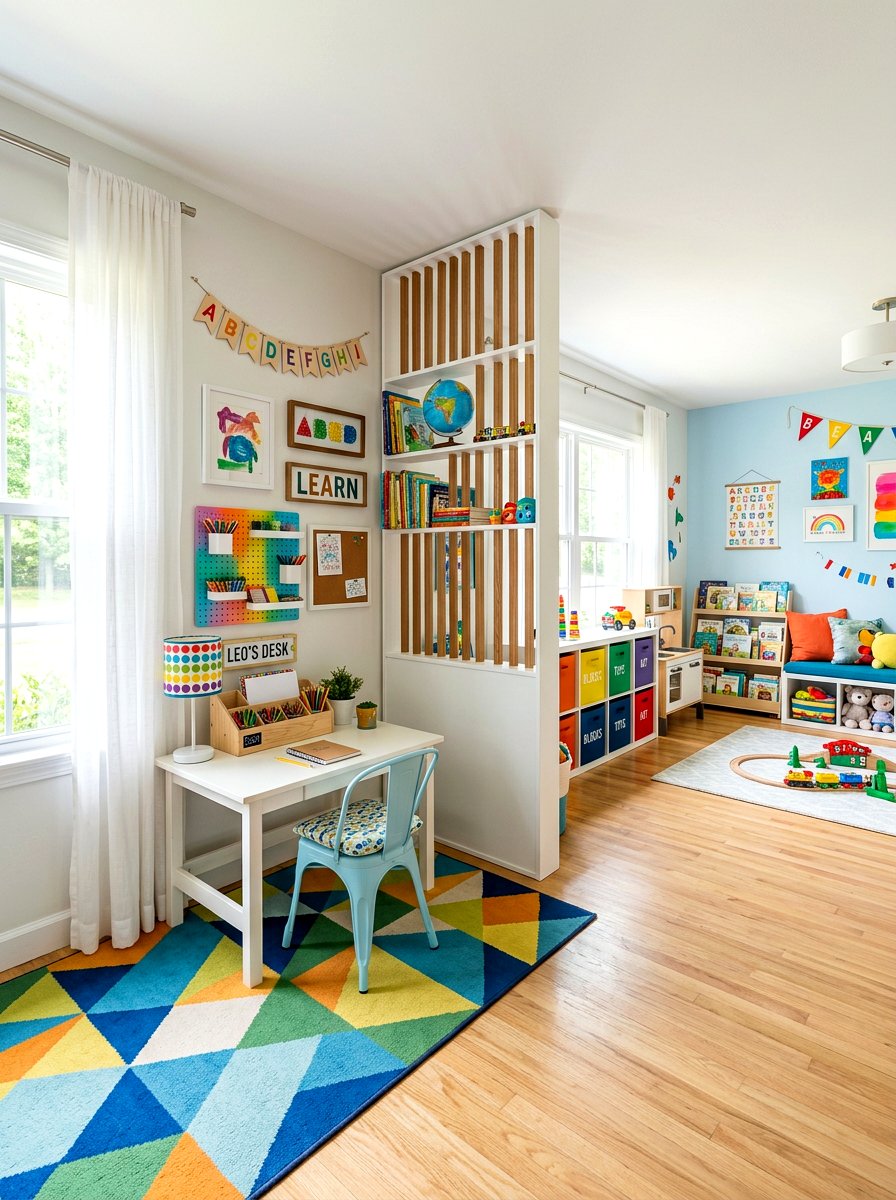 Playroom Study Corner - 30 kids study corner ideas