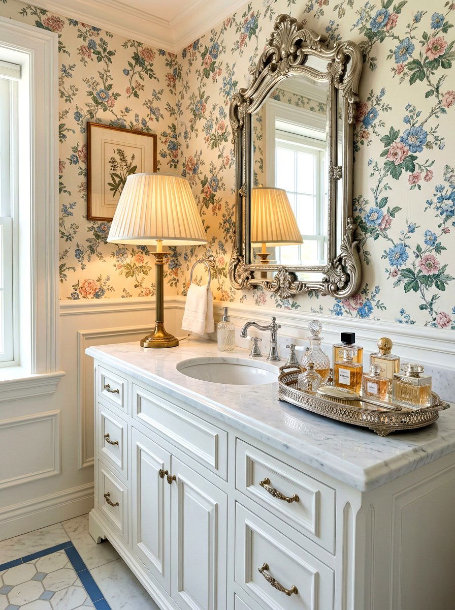 30 mini lamp bathroom counter ideas: Brighten Every Morning