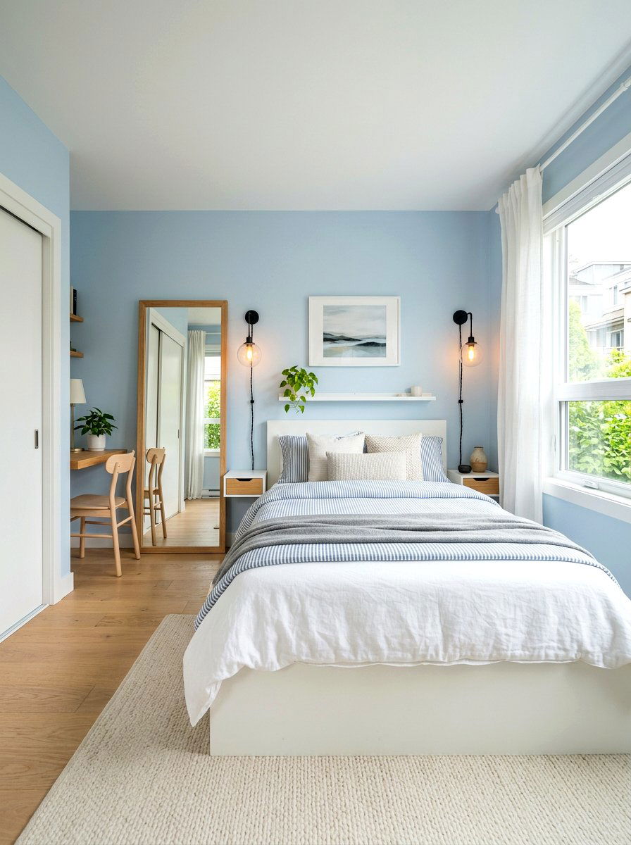 Plug In Sconce - 30 bedside wall sconce ideas