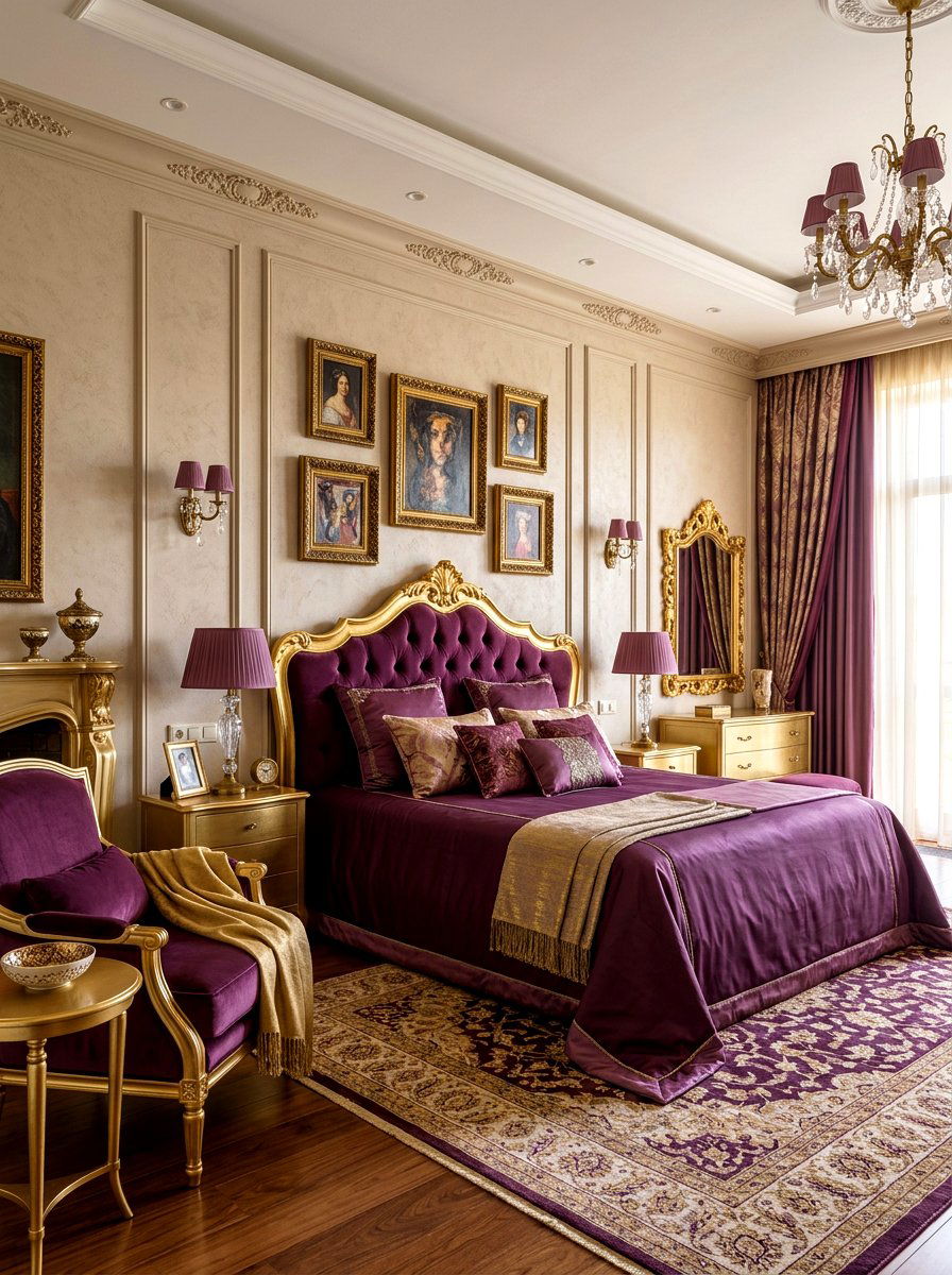 Plum And Beige Bedroom Ideas: 30 Dreamy Color Combos to Copy