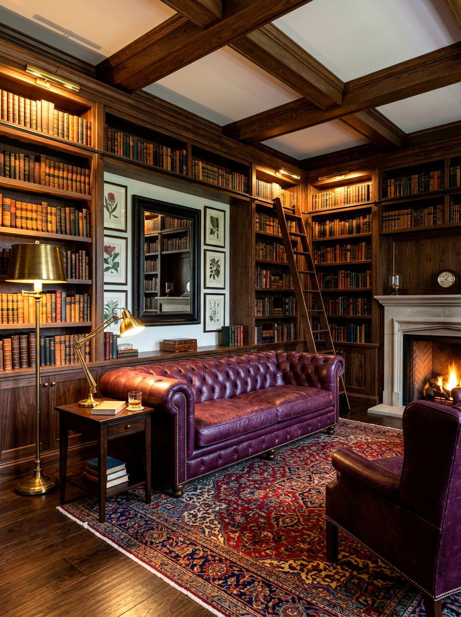 Plum Leather Furniture - 30 plum room decor ideas