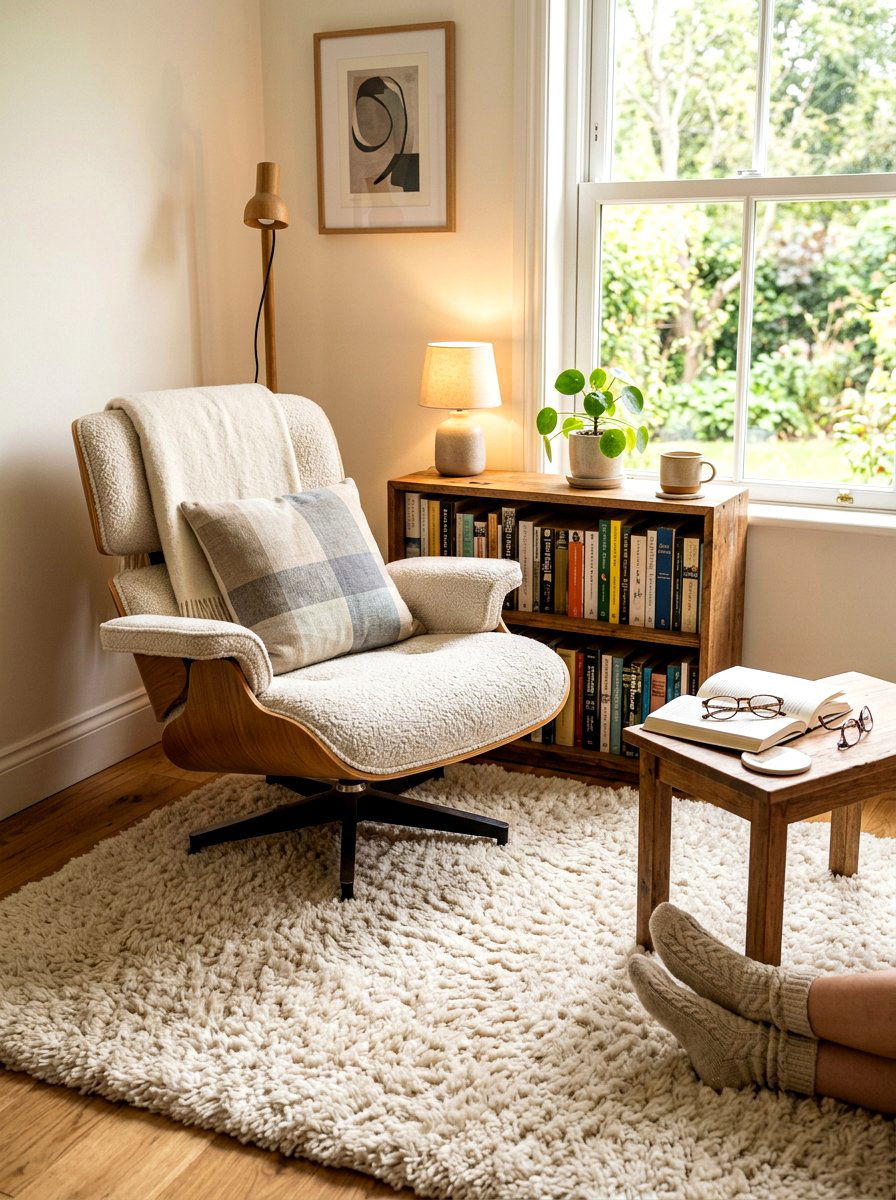 Plush High Pile Rug - 30 invisible wellness home ideas