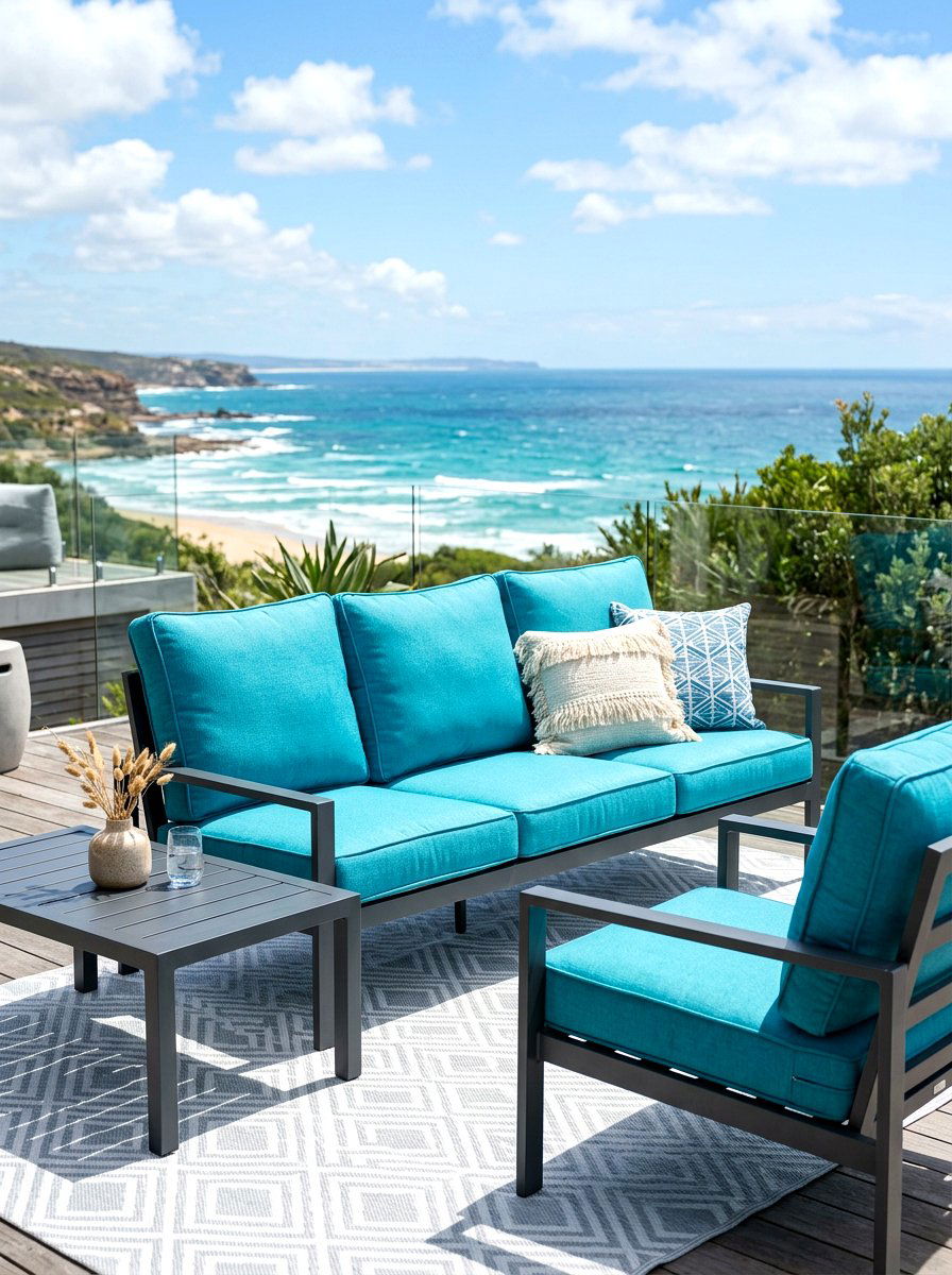 Plush Outdoor Cushions - 30 cozy patio ideas