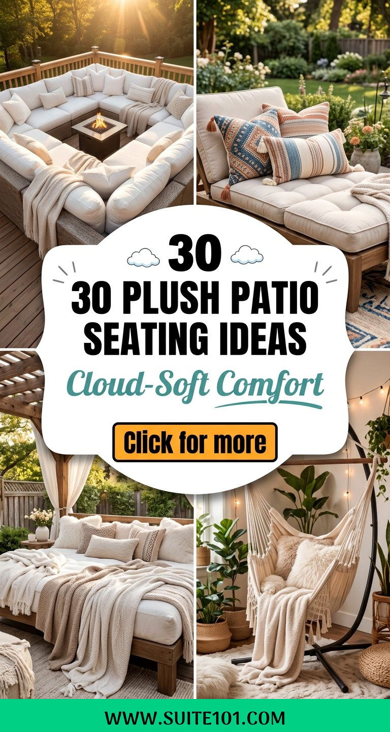 Plush Patio Seating Ideas 30 Cloud-Soft Comfort Setups - Plush Patio Seating Ideas: 30 Cloud-Soft Comfort Setups
