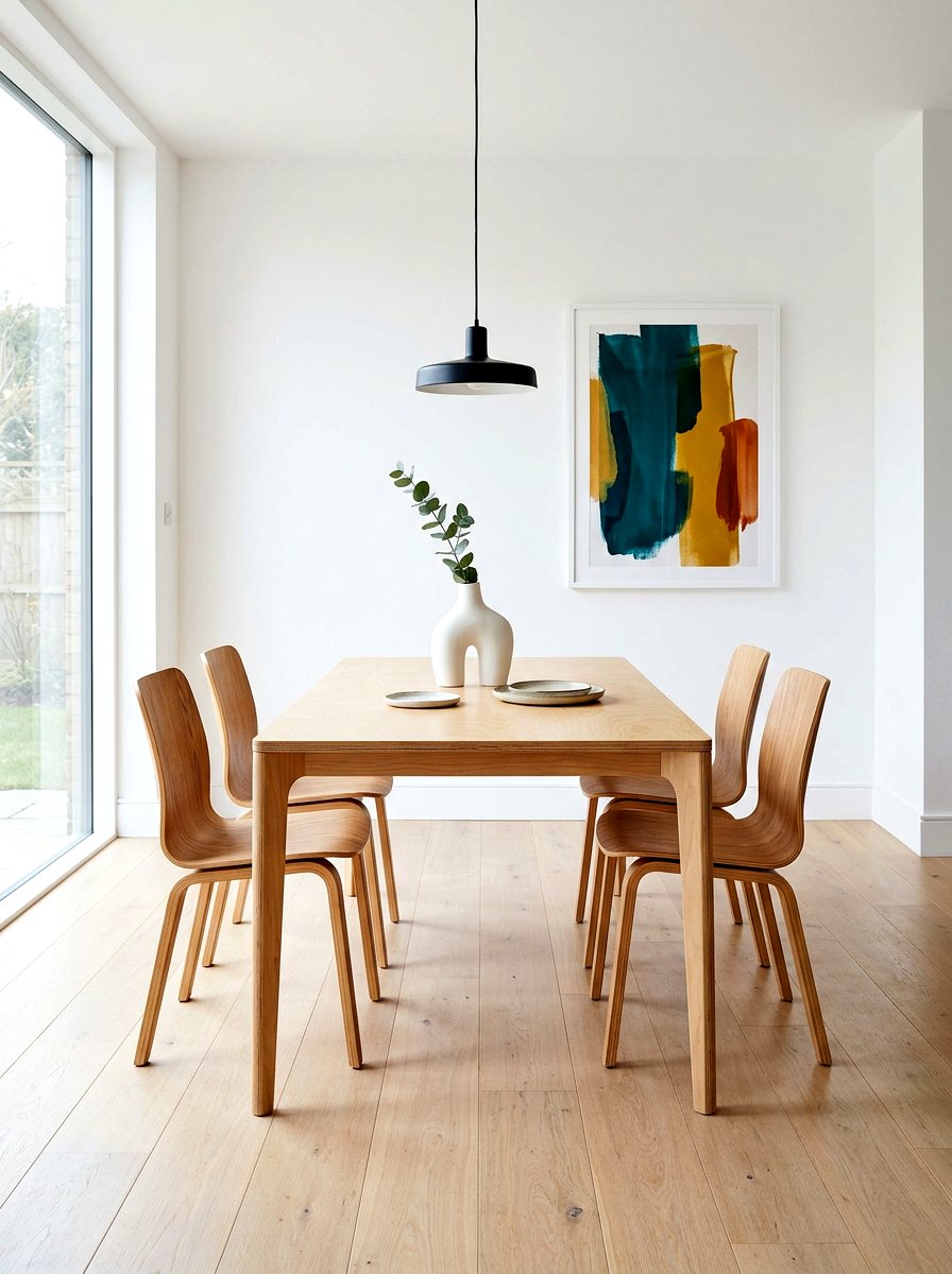 Plywood Furniture Dining Room - 30 retro dining room ideas