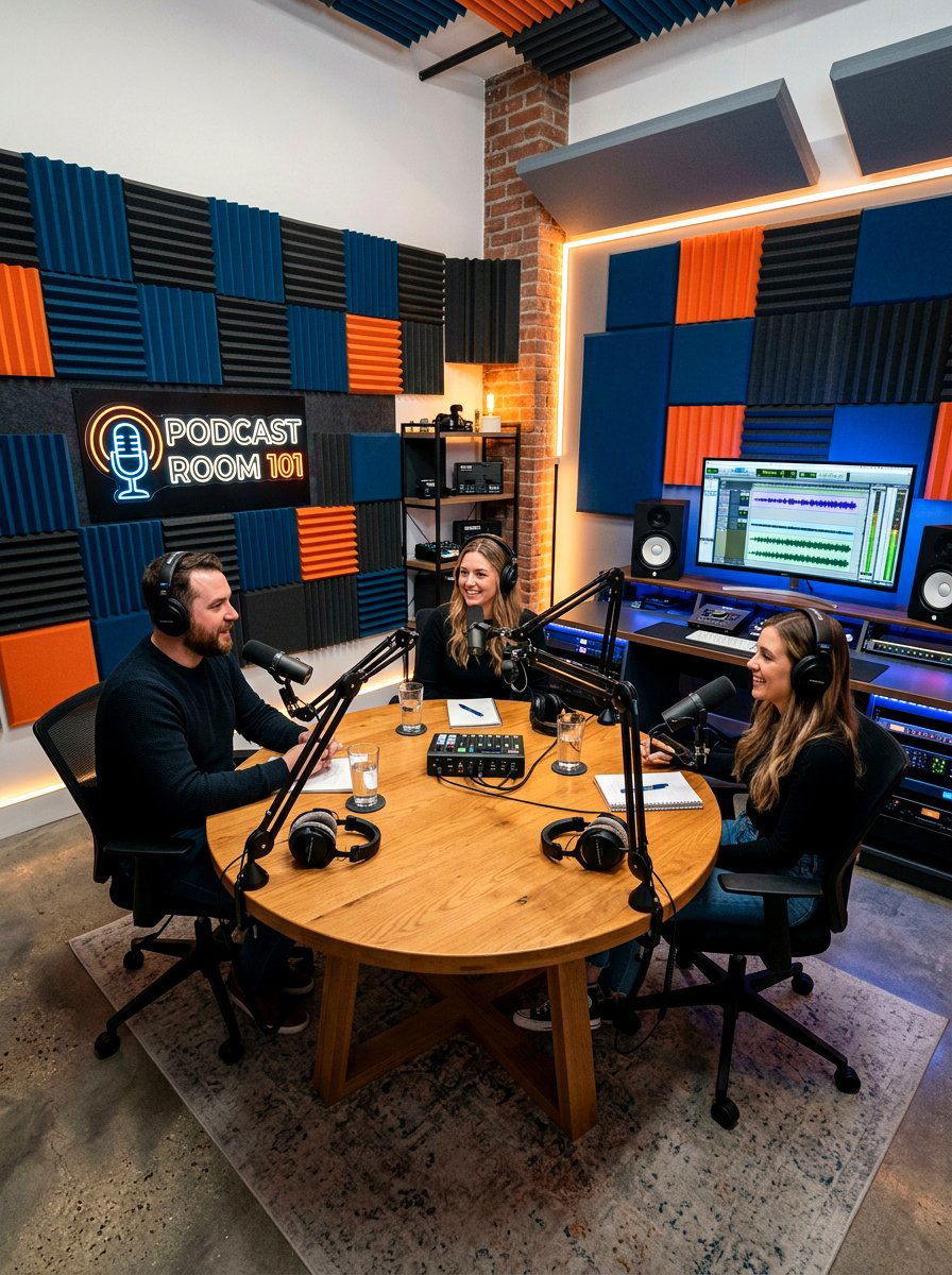 Podcast Room - 30 hobby room ideas