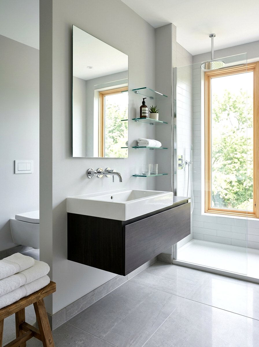 Polished Chrome Wall Faucet - 30 wall mounted faucet bathroom ideas