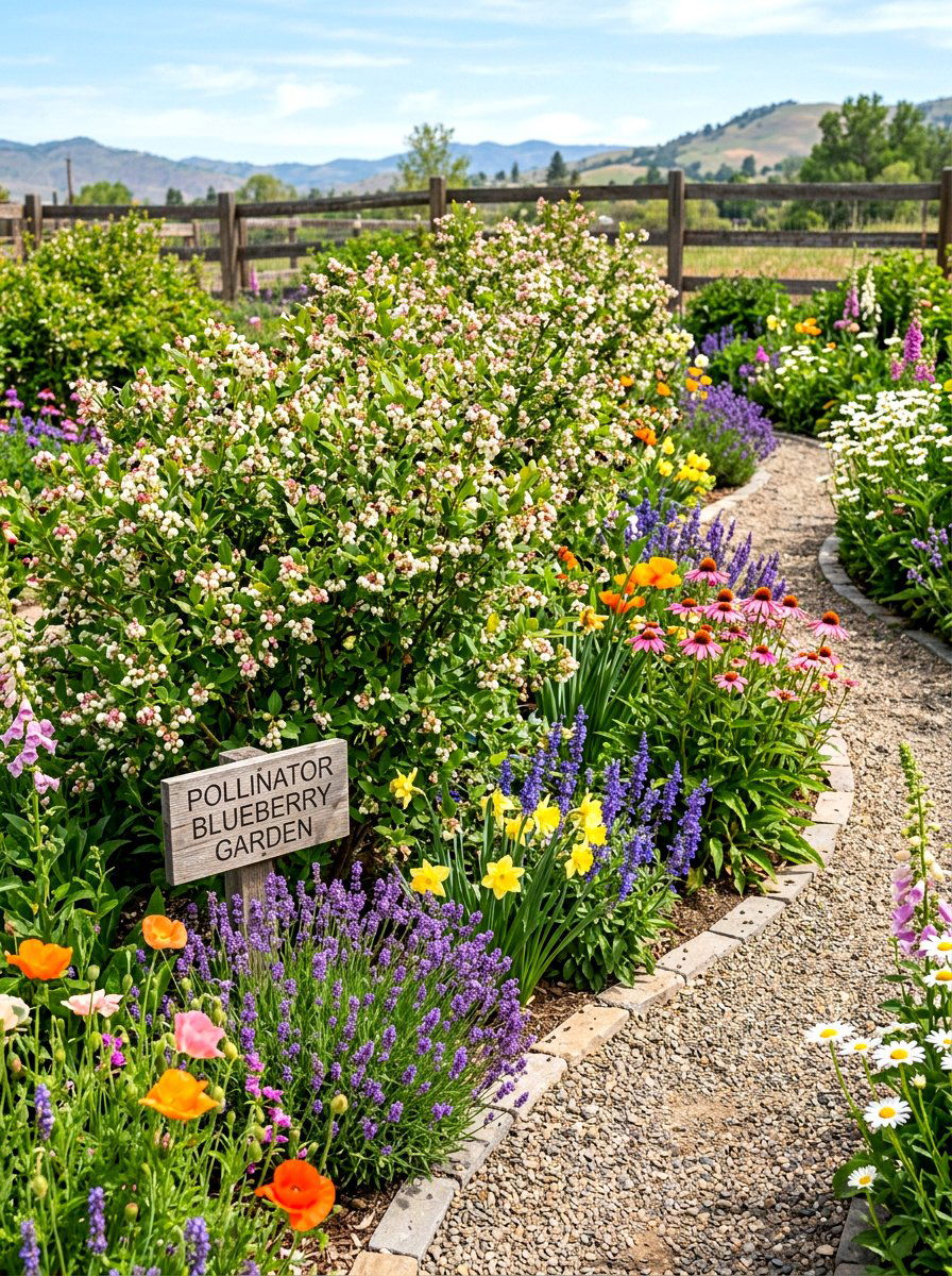 Pollinator Blueberry Garden - 30 blueberry garden ideas