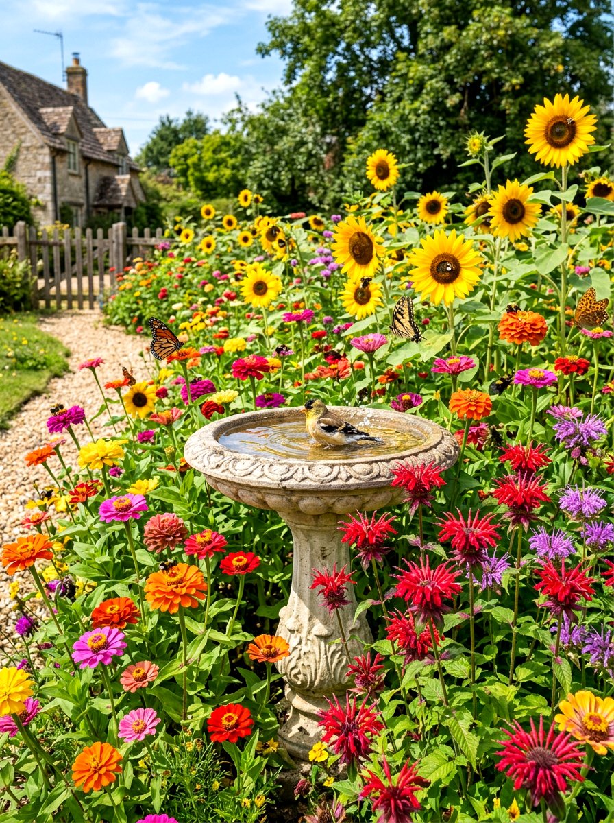 Pollinator Friendly Garden - 30 backyard garden ideas