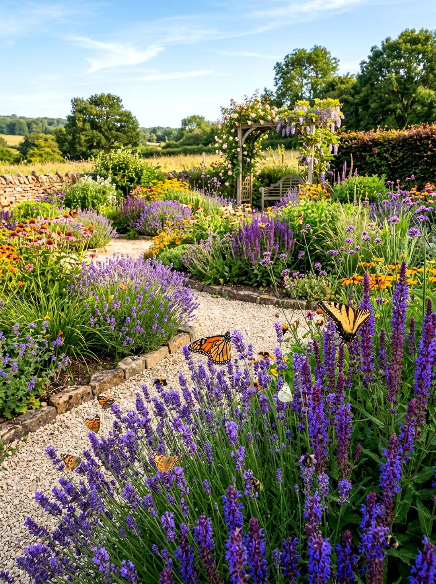 Pollinator Garden - 30 flower garden ideas